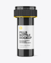 Glossy Pills Bottle Mockup