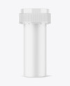 Matte Pills Bottle Mockup