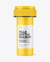 Matte Pills Bottle Mockup