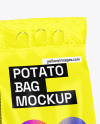 Potato Bag w/ Glossy Label Mockup