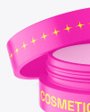 Matte Lip Balm Jar Mockup