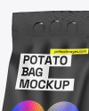 Potato Bag w/ Matte Label Mockup