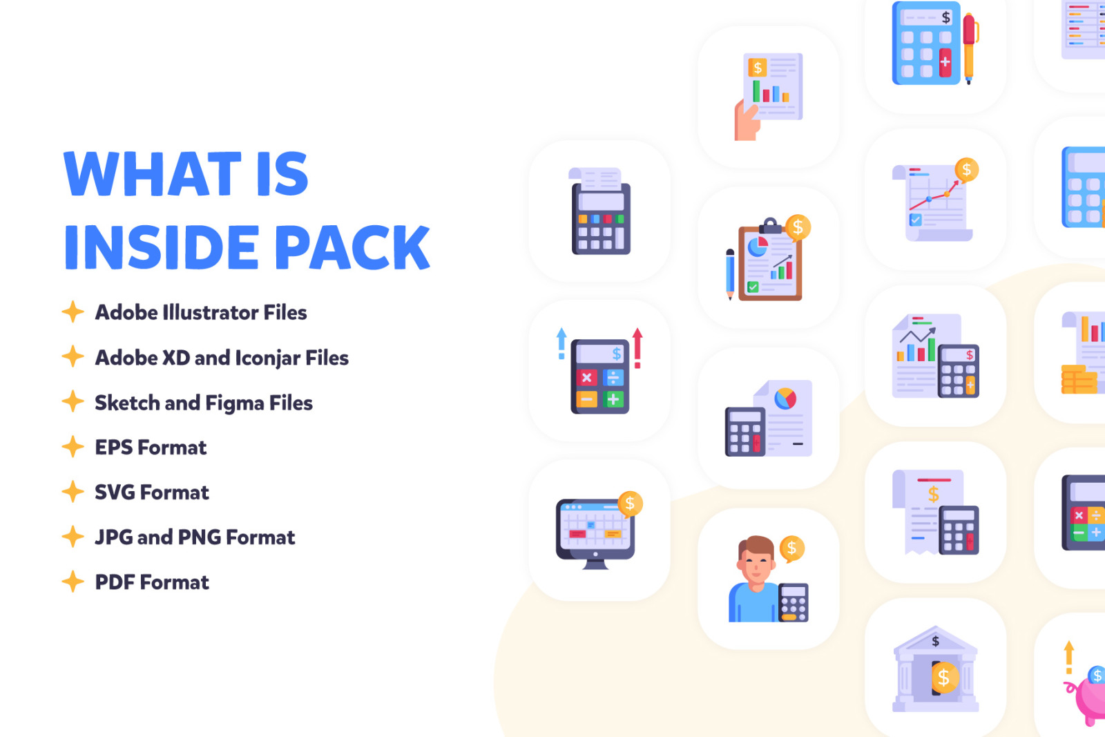 100 Accounting Icons - Vector Designs 100 Accounting Icons - Vector Designs