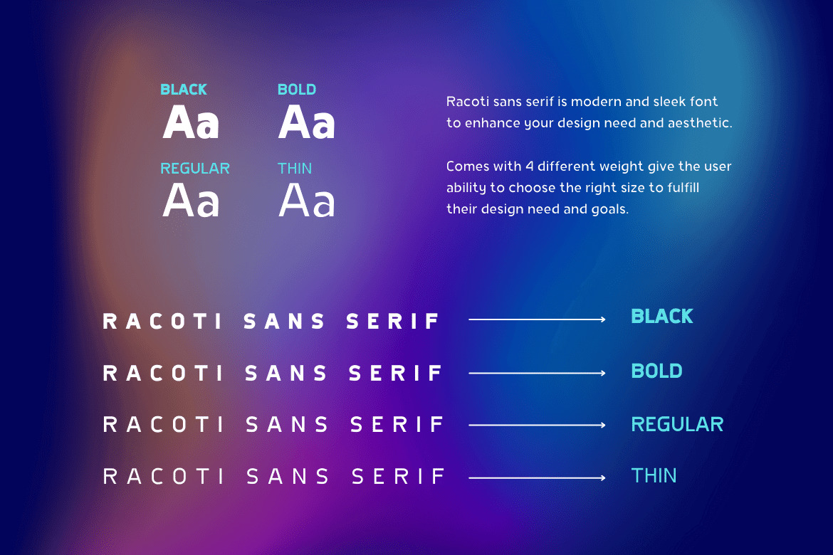 Racoti Font Racoti Font