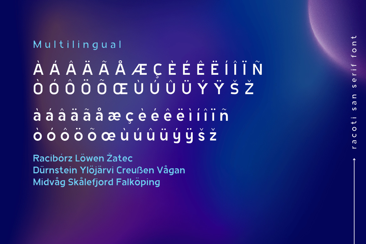 Racoti Font Racoti Font