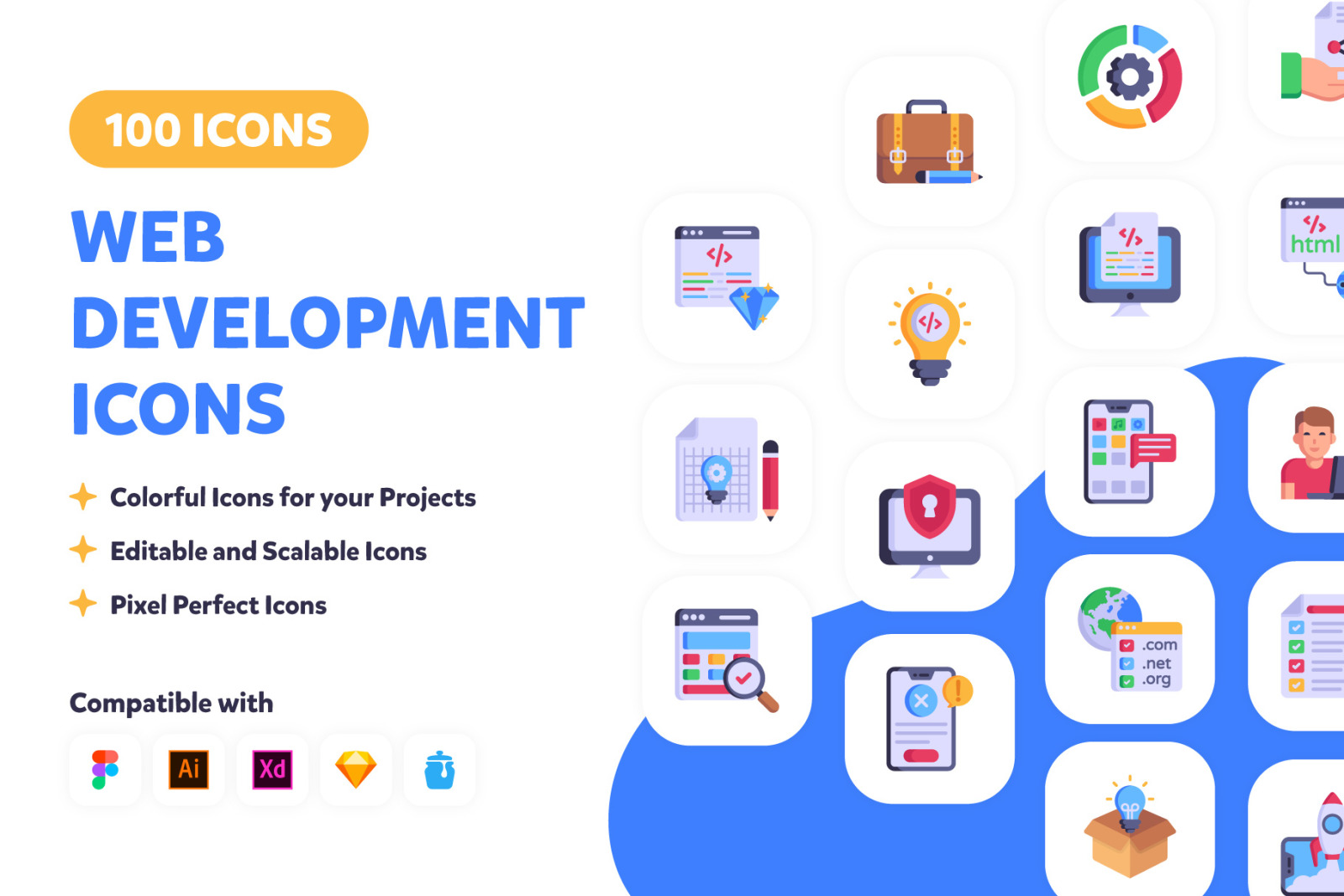 100 Web Development Vector Icons 100 Web Development Vector Icons