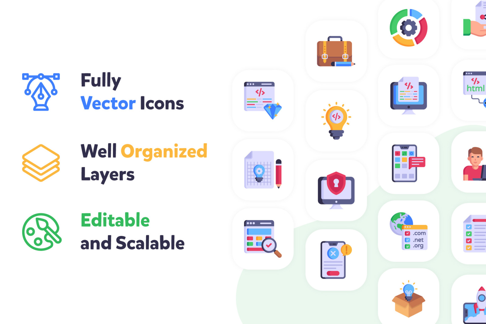 100 Web Development Vector Icons 100 Web Development Vector Icons