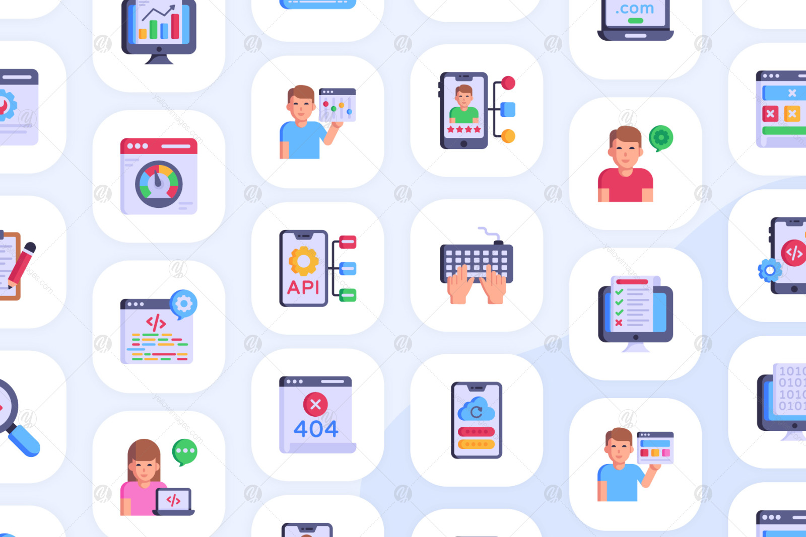 100 Web Development Vector Icons 100 Web Development Vector Icons