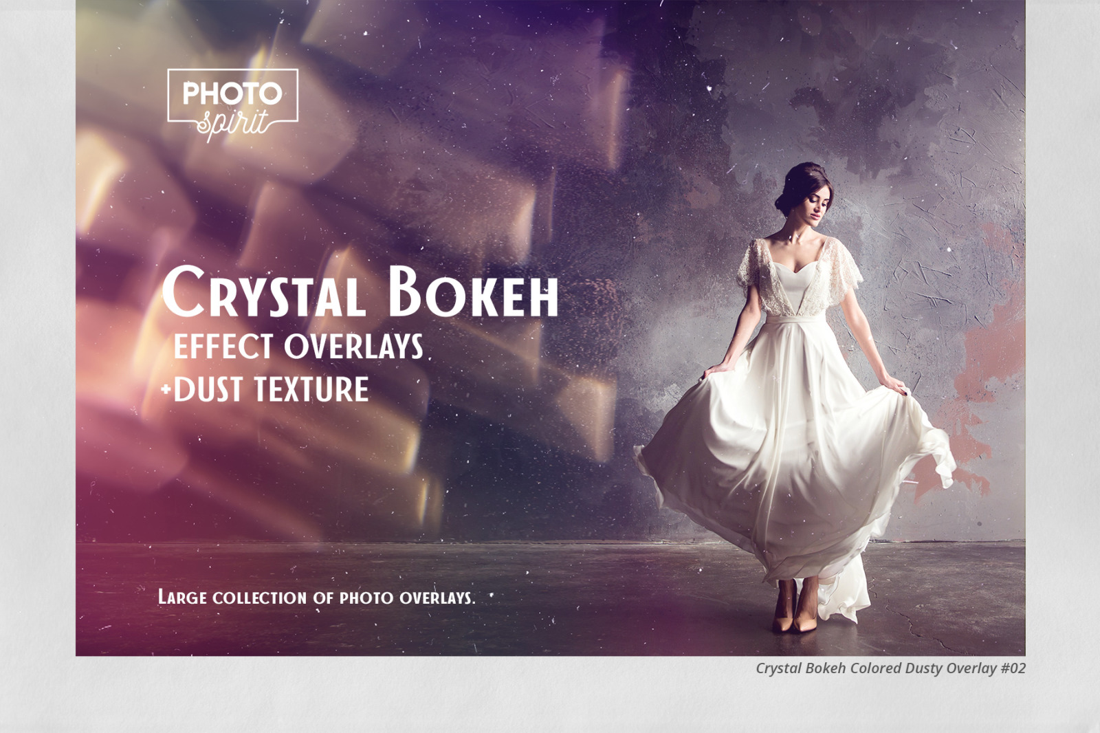 Crystal Bokeh Effect Overlays + Dust Texture Crystal Bokeh Effect Overlays + Dust Texture
