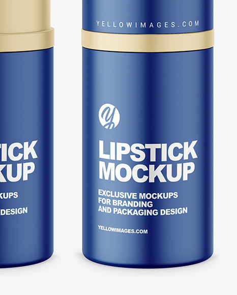 Matte Lipstick Mockup