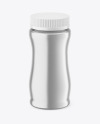 Metallic Plastic Jar Mockup