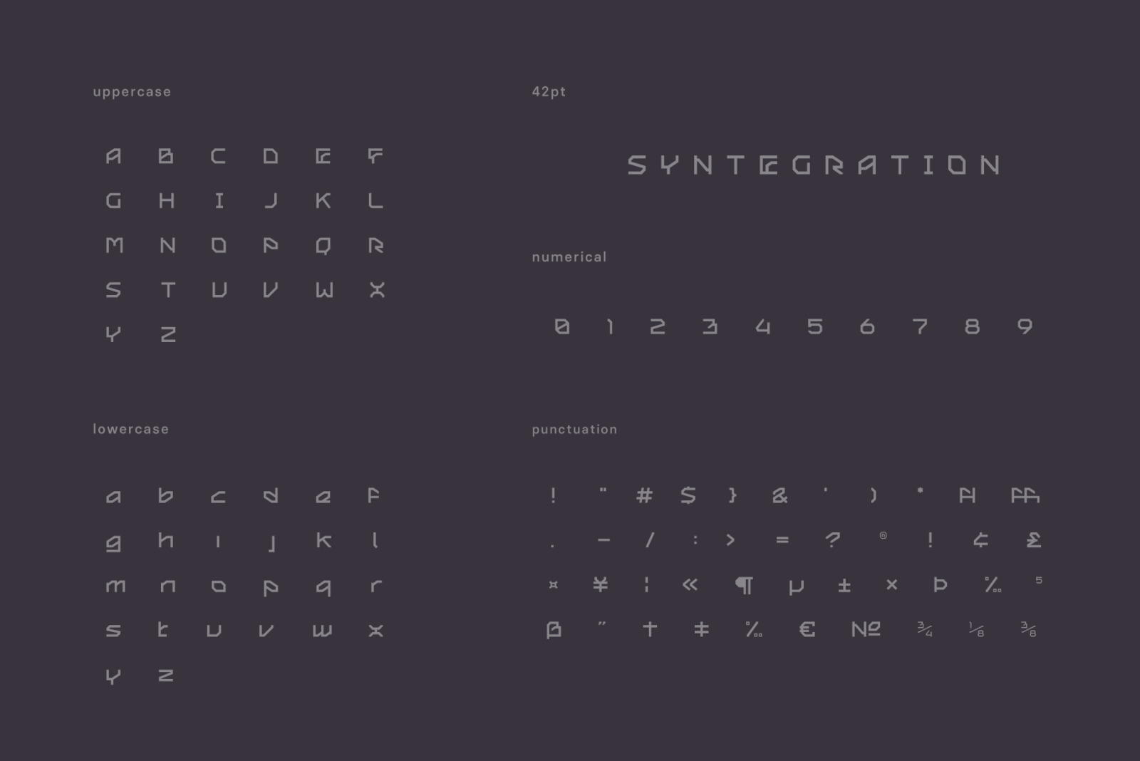 Frav Futuristic Tech Font