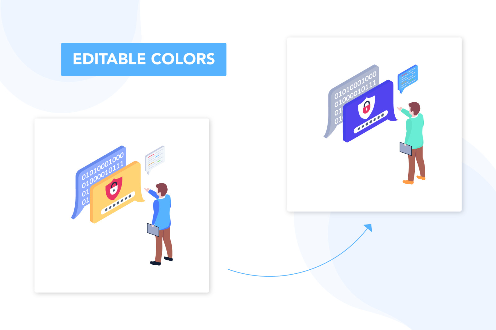 60 Cybersecurity Isometric Icons 60 Cybersecurity Isometric Icons