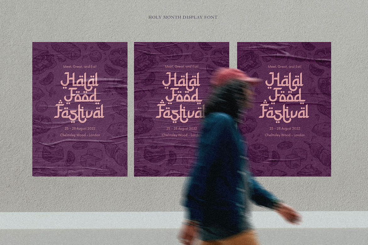 Holy Month - Arabic Display Font Holy Month - Arabic Display Font