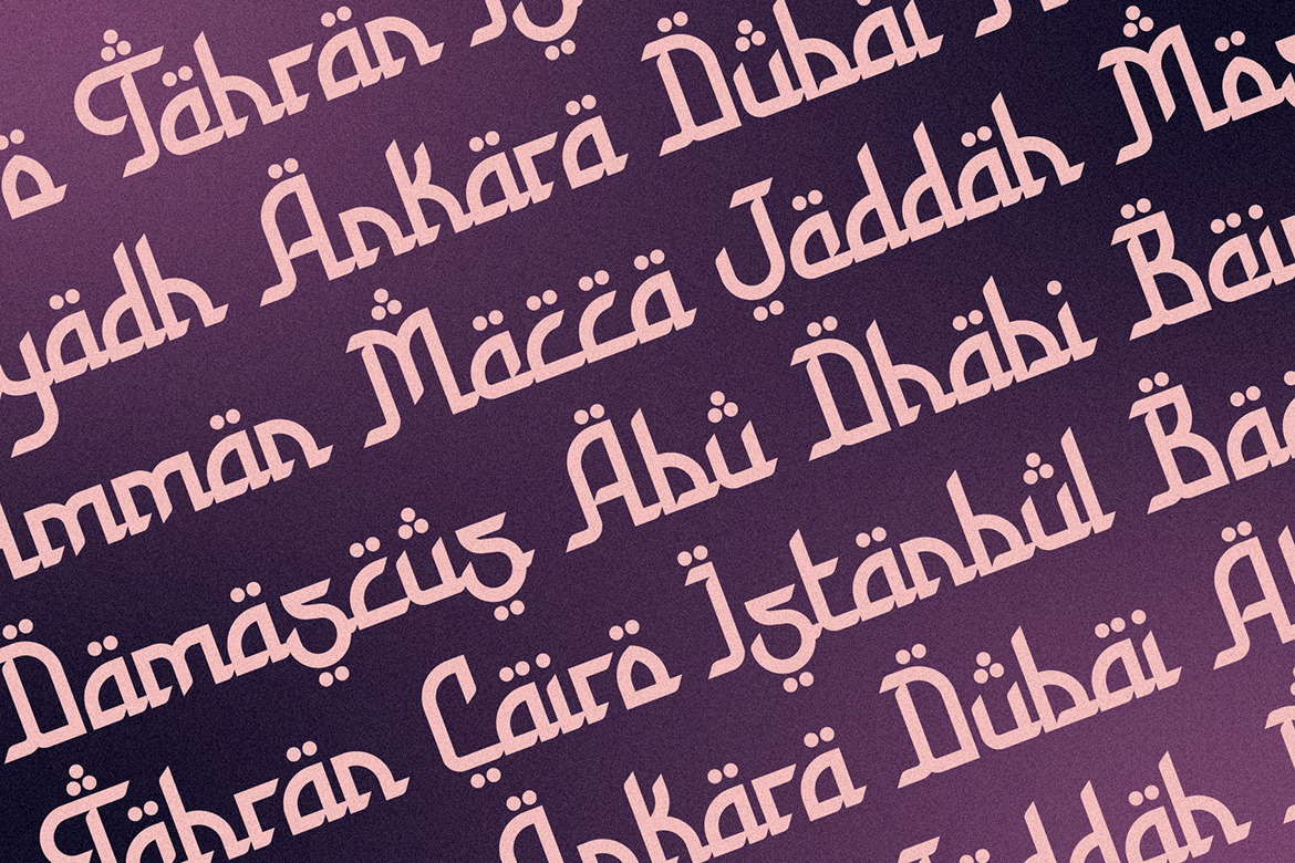 Holy Month - Arabic Display Font Holy Month - Arabic Display Font