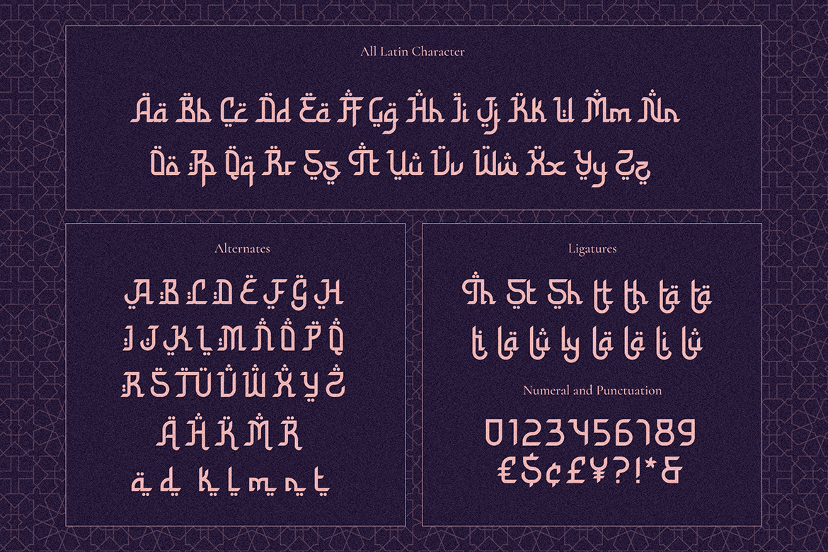 Holy Month - Arabic Display Font Holy Month - Arabic Display Font