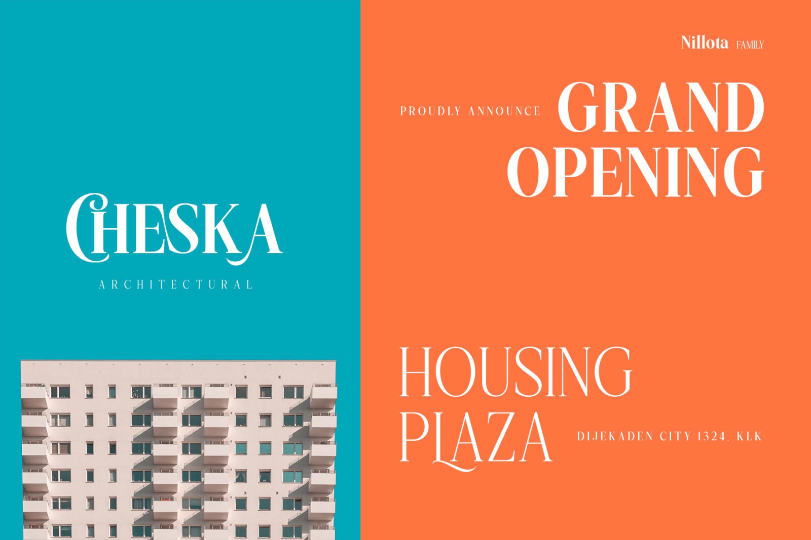 Nilota Typeface Nilota Typeface