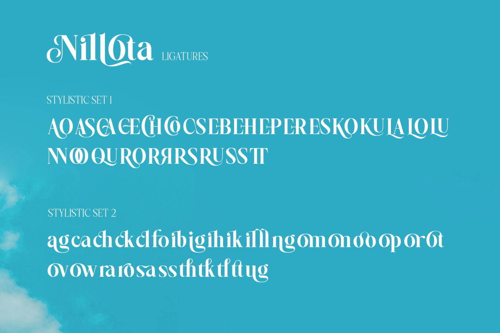 Nilota Typeface Nilota Typeface