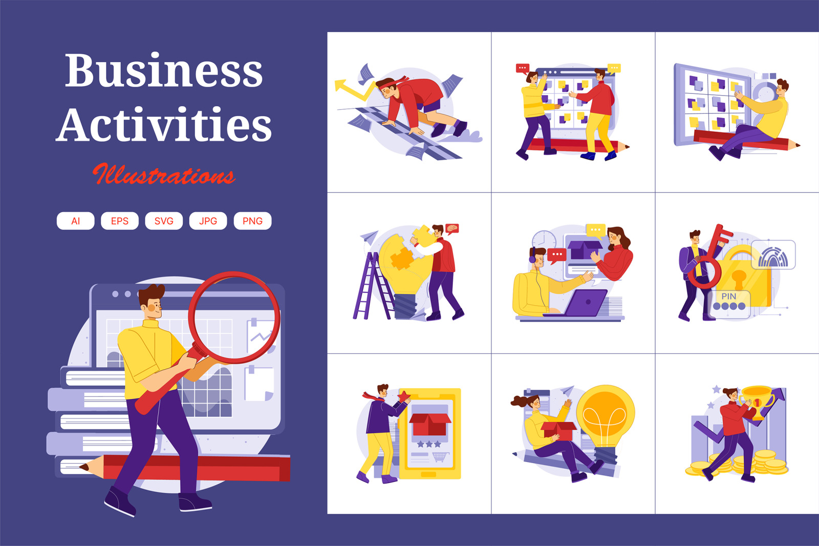 M366_Business Illustration Pack