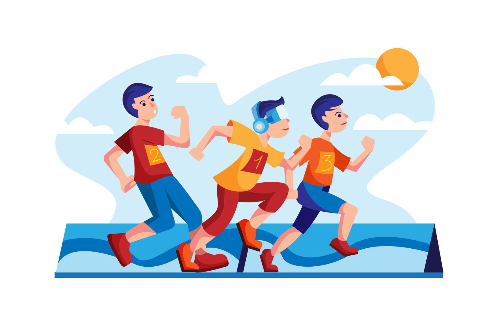 M389_Virtual Reality Illustrations M389_Virtual Reality Illustrations