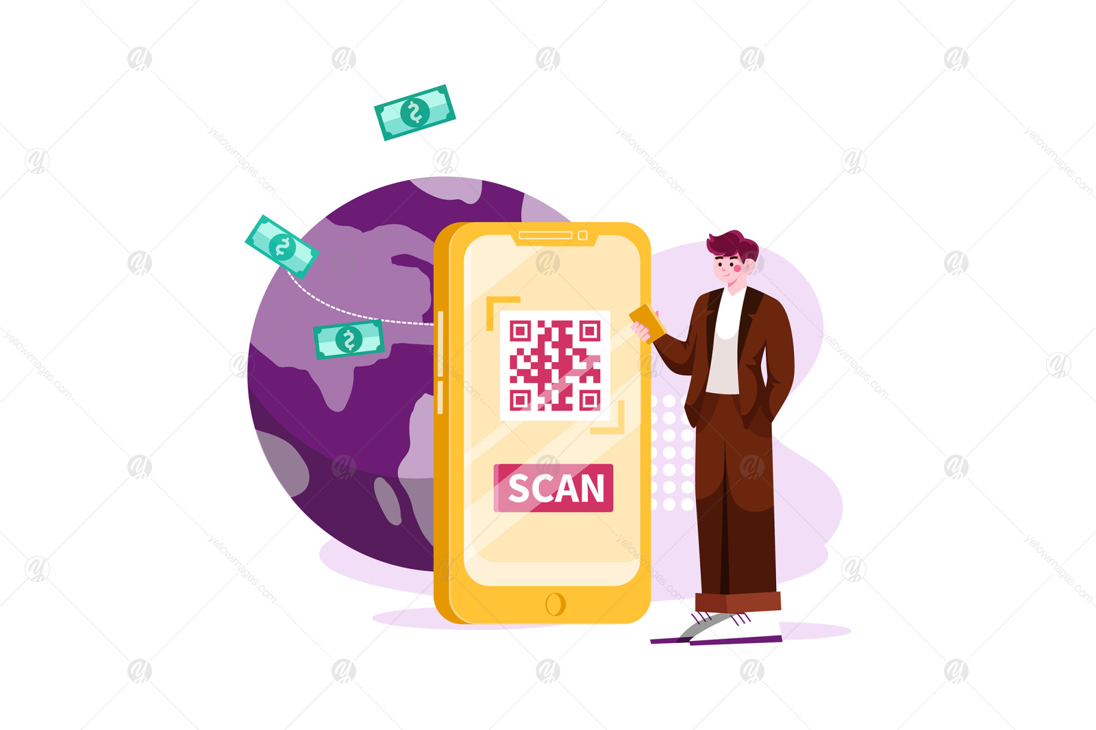 M400_Banking Services Illustration Pack M400_Banking Services Illustration Pack