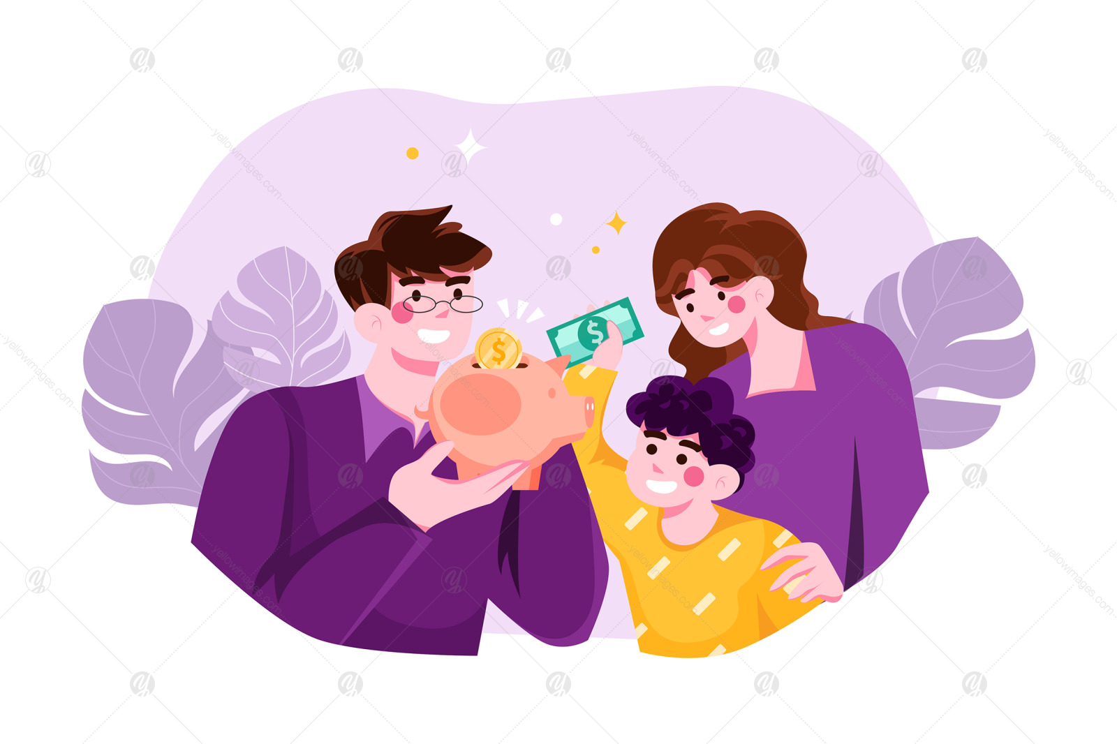 M400_Banking Services Illustration Pack M400_Banking Services Illustration Pack