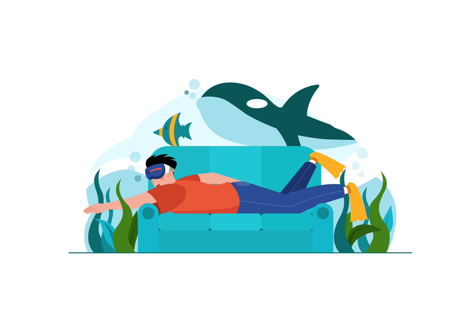 M401_Virtual Reality Illustration Pack M401_Virtual Reality Illustration Pack