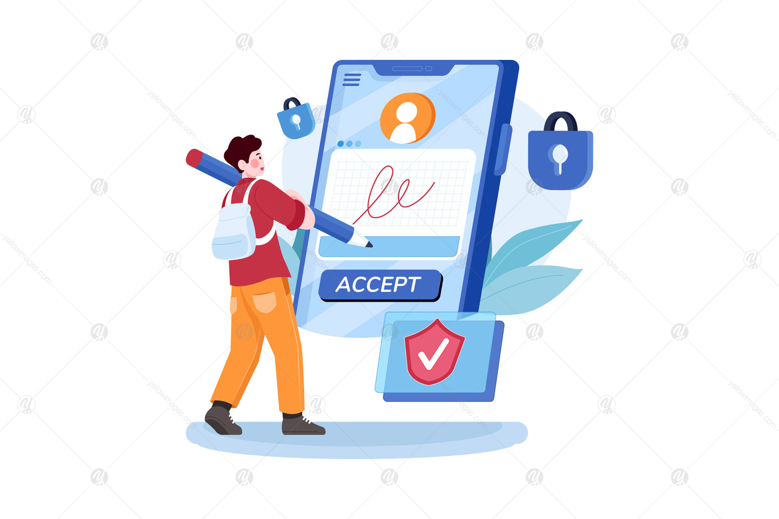M405_Authentication Security Illustrations M405_Authentication Security Illustrations