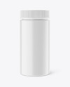 Matte Plastic Jar Mockup