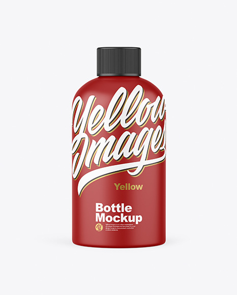 Matte Bottle Mockup