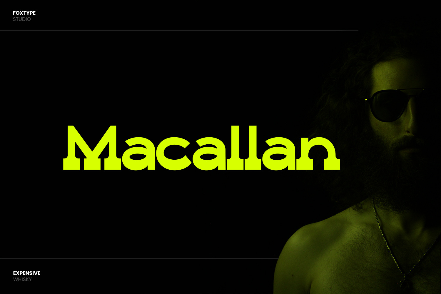 Macallan Decorative Typeface