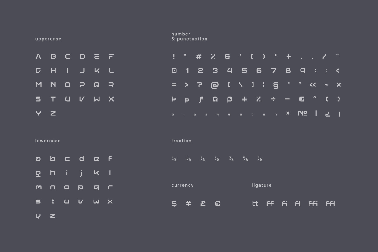 Egba Futuristic Tech Font