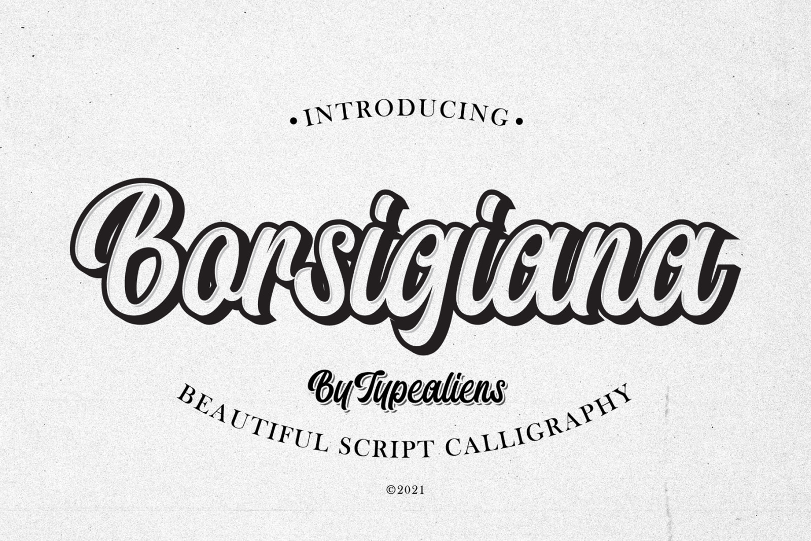 Borsigiana Font Borsigiana Font