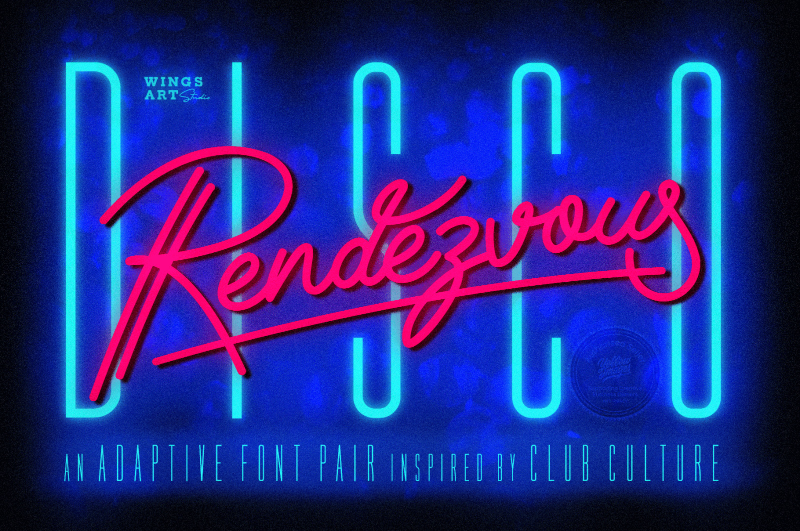 Disco Rendezvous: A Night Club Inspired OpenType Script Font