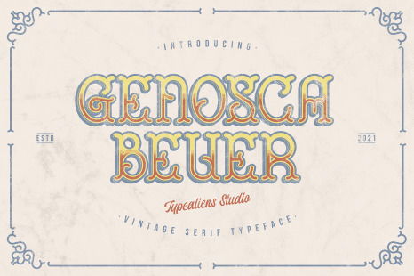 Genosca Beuer Font - Fonts