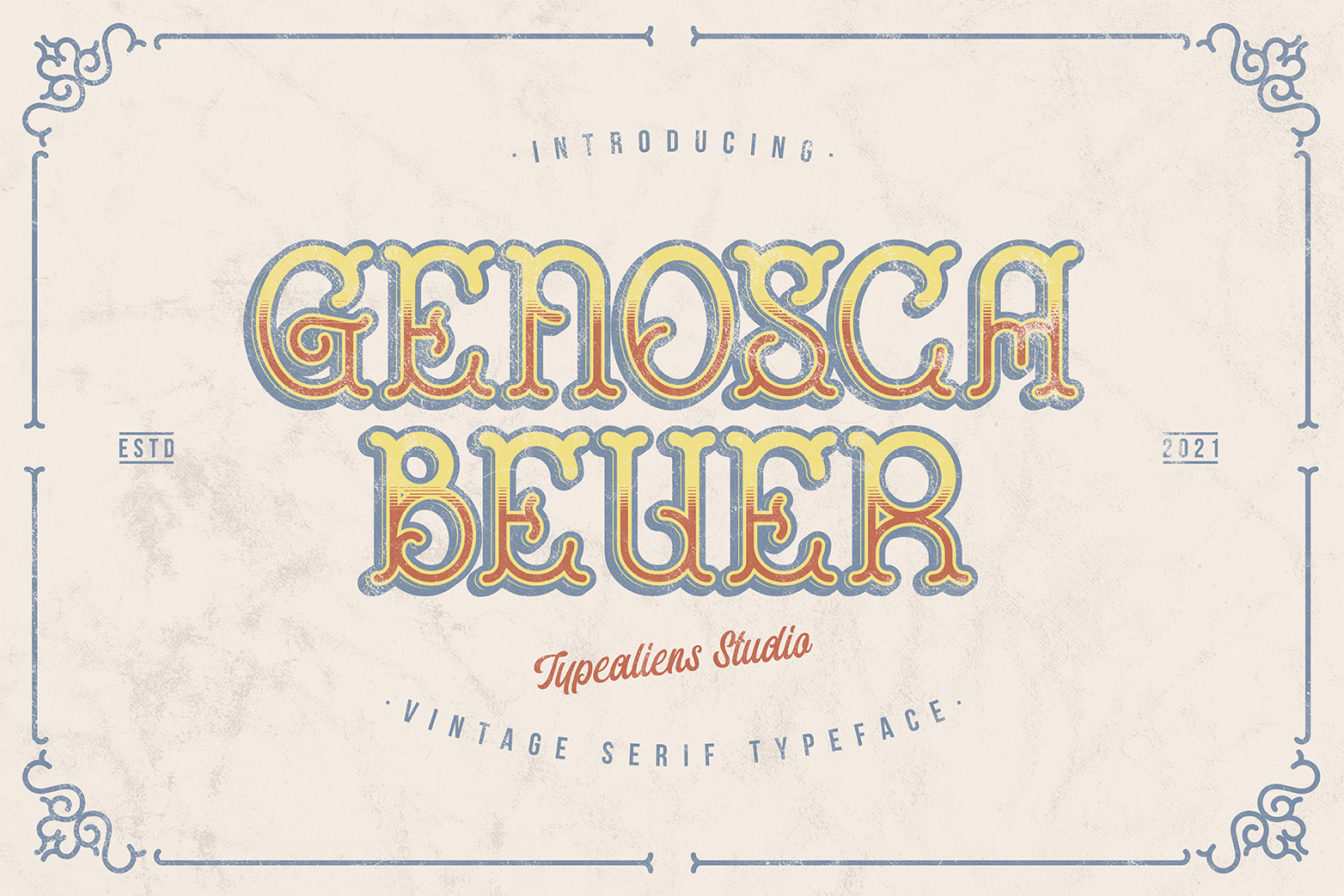 Genosca Beuer Font Genosca Beuer Font