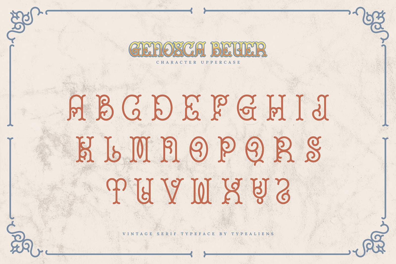 Genosca Beuer Font Genosca Beuer Font