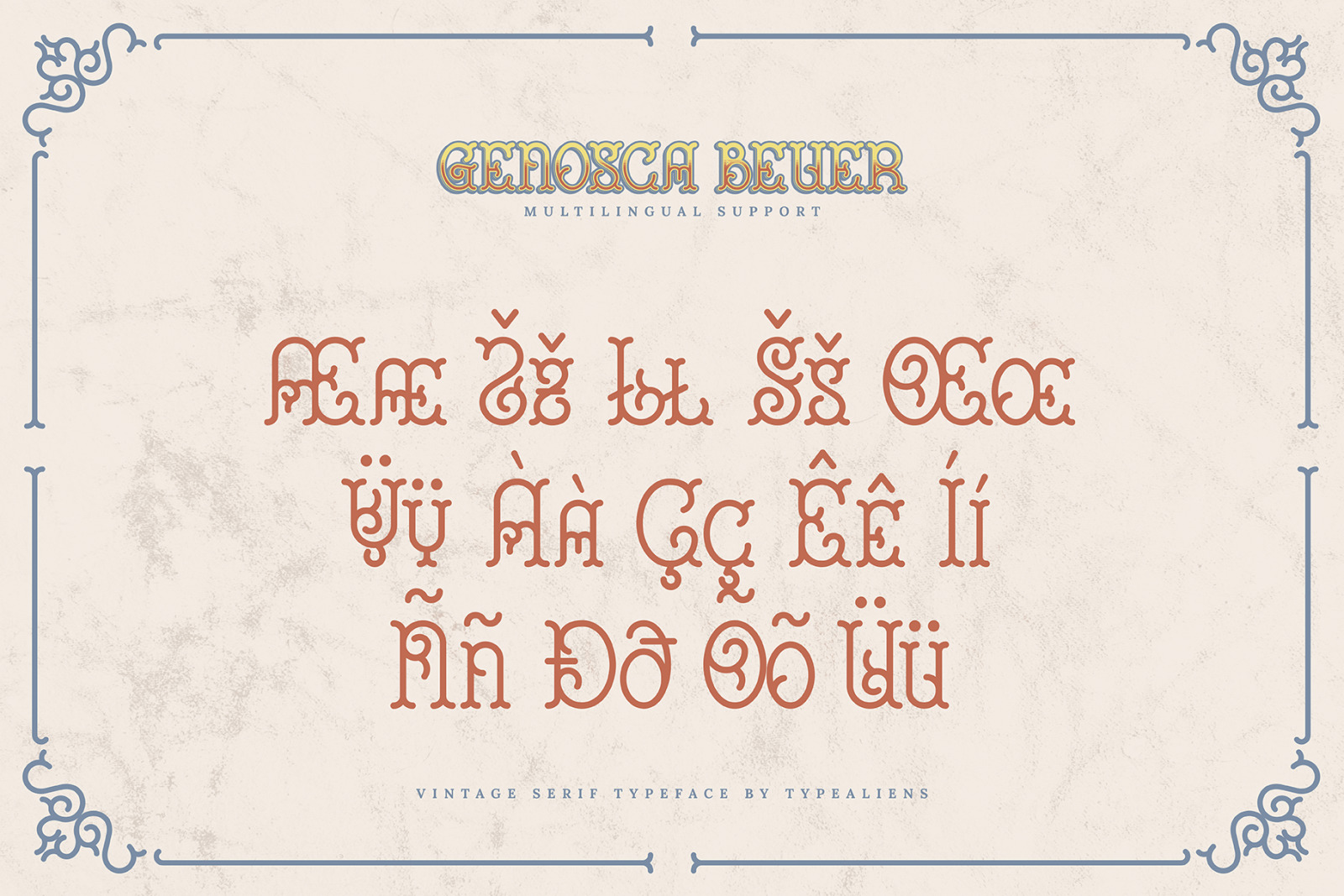 Genosca Beuer Font Genosca Beuer Font