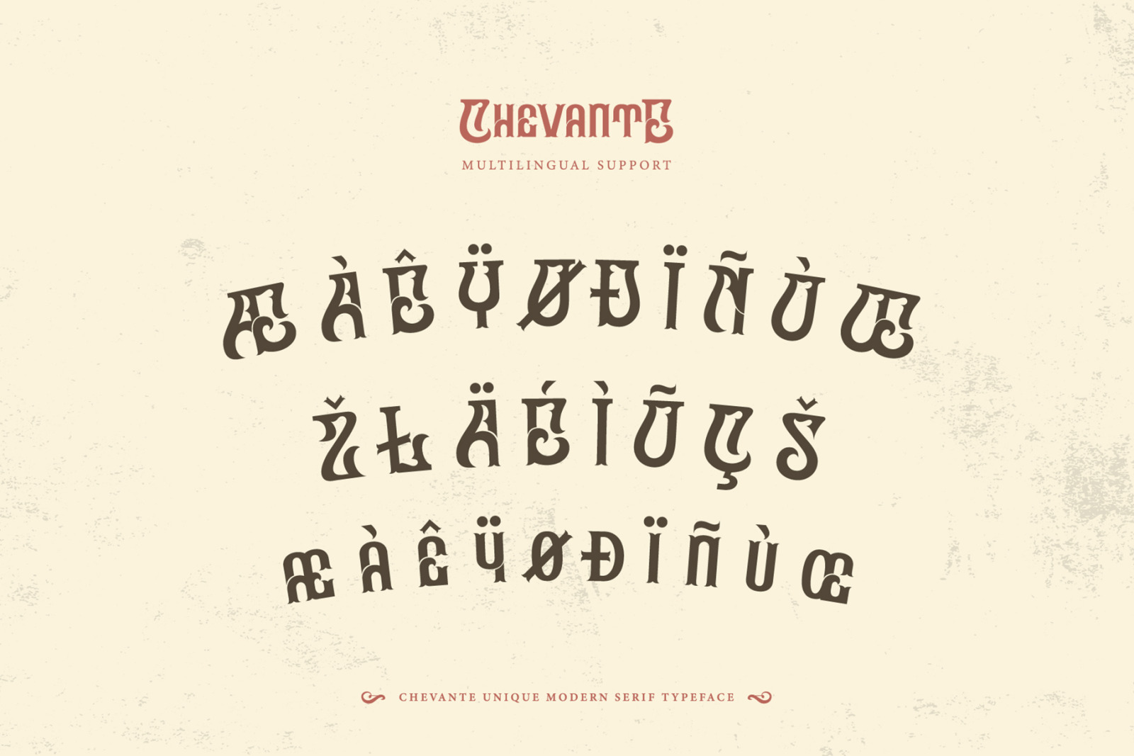 Chevante Font