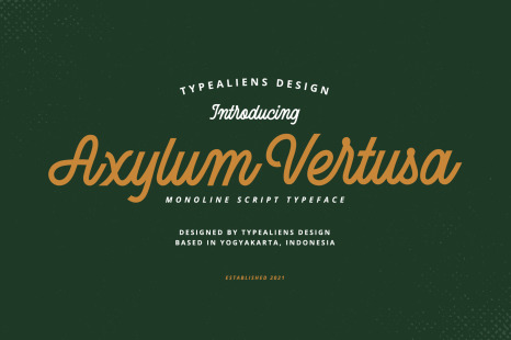 Axylum Vertusa Font - Fonts modern