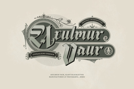Axulmur Vaur Font - Fonts