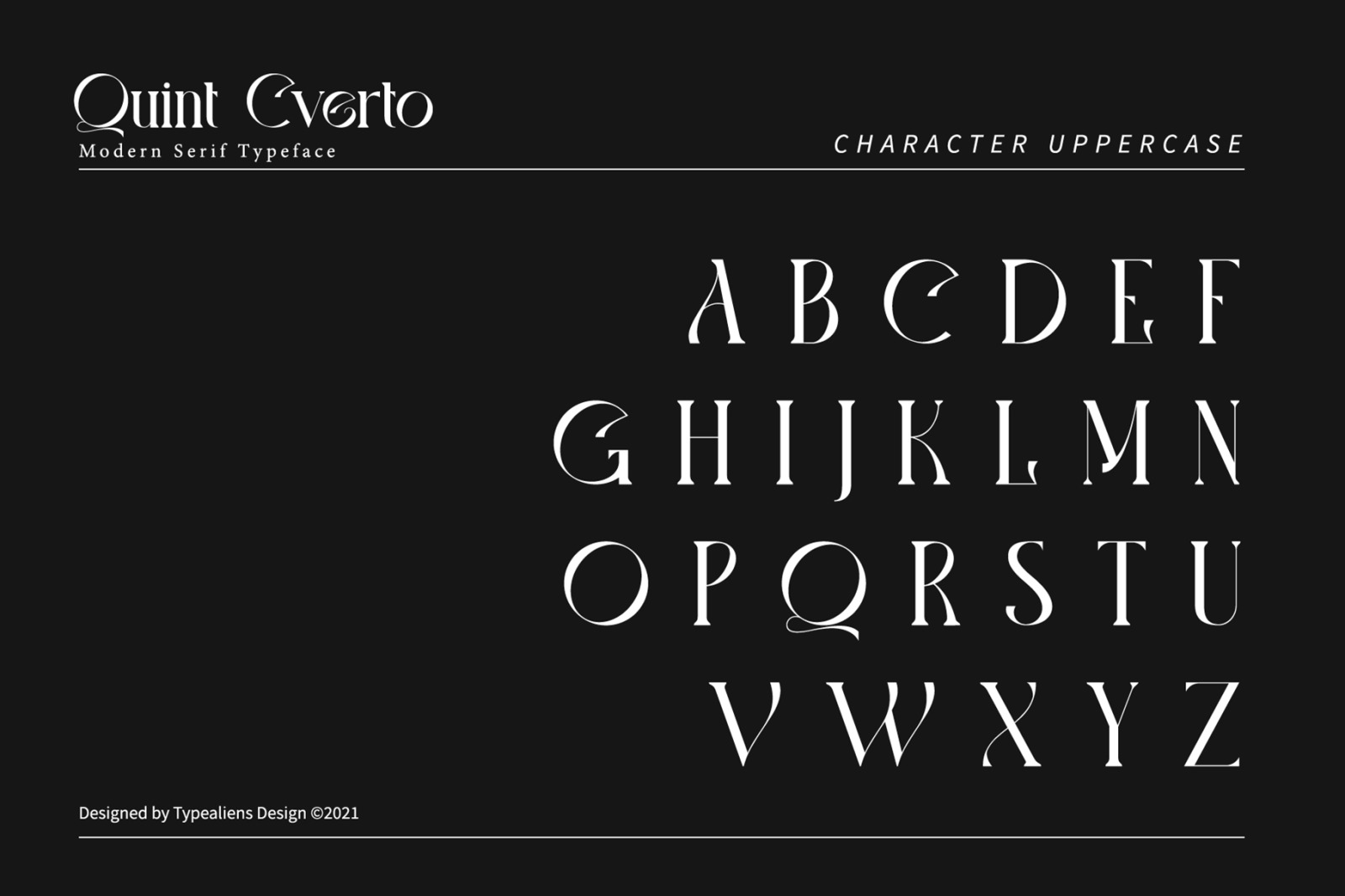 Quint Cverto Font