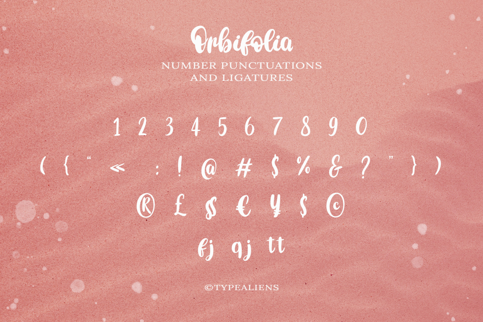 Orbifolia Font Orbifolia Font