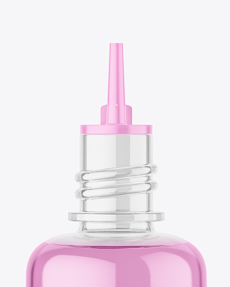 Clear Dropper Bottle Mockup