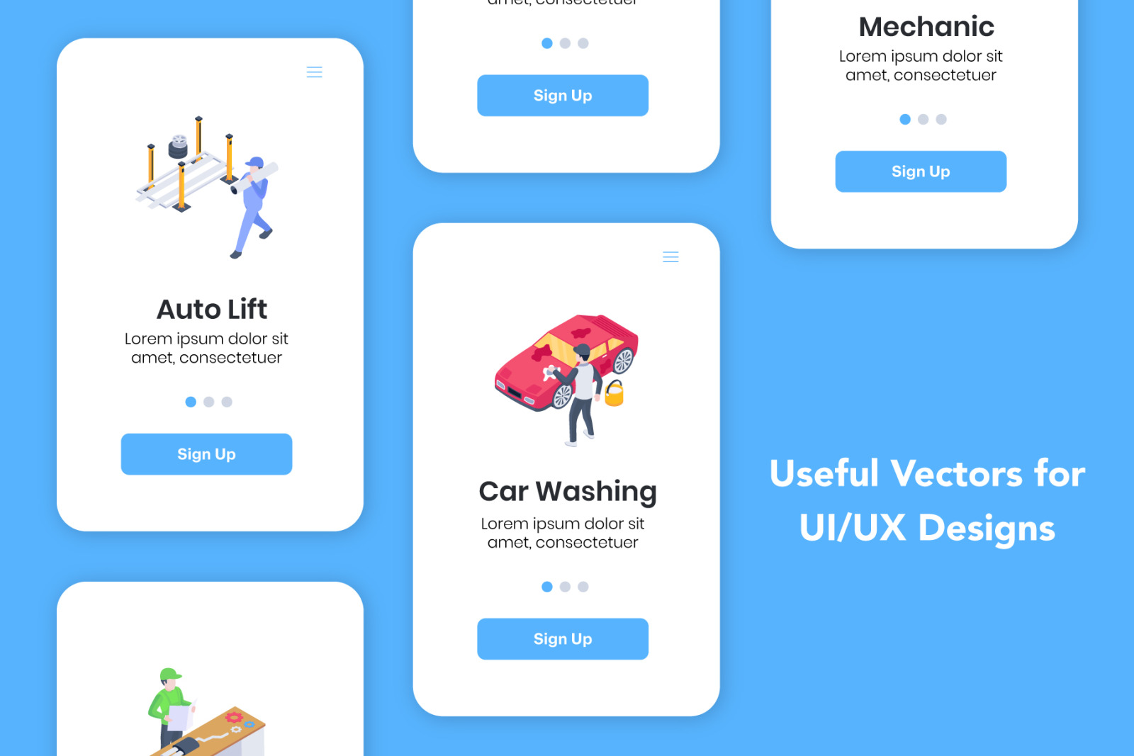 50 Isometric Auto Repair Icons 50 Isometric Auto Repair Icons