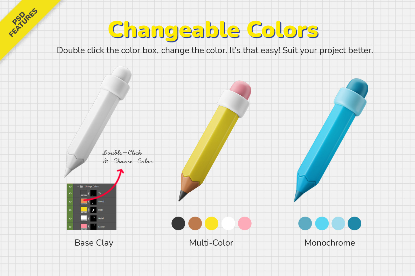 3D Icon Set - Education Vol. 03 - Stationery / School Supplies Theme 3D Icon Set - Education Vol. 03 - Stationery / School Supplies Theme