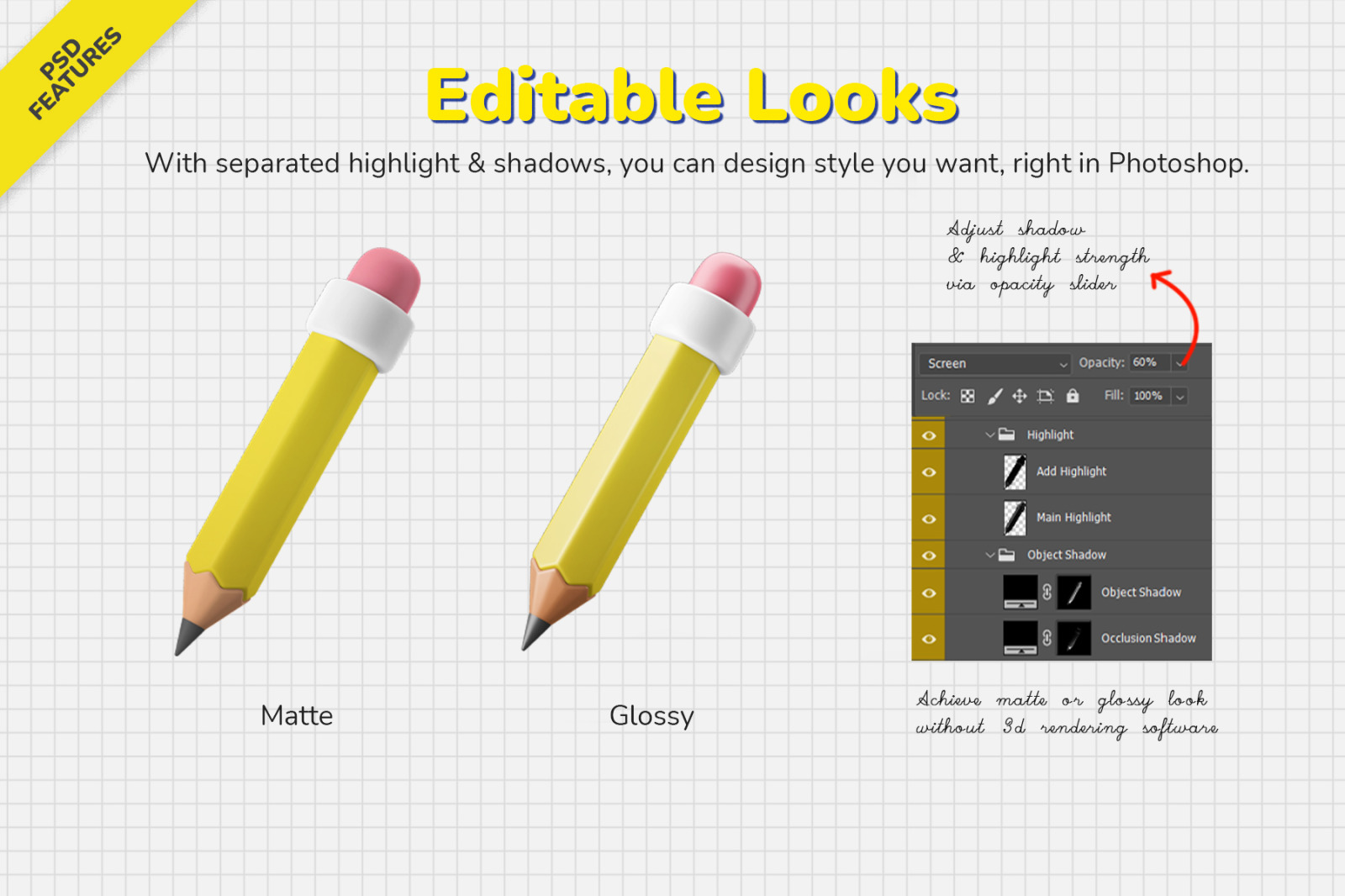 3D Icon Set - Education Vol. 03 - Stationery / School Supplies Theme 3D Icon Set - Education Vol. 03 - Stationery / School Supplies Theme