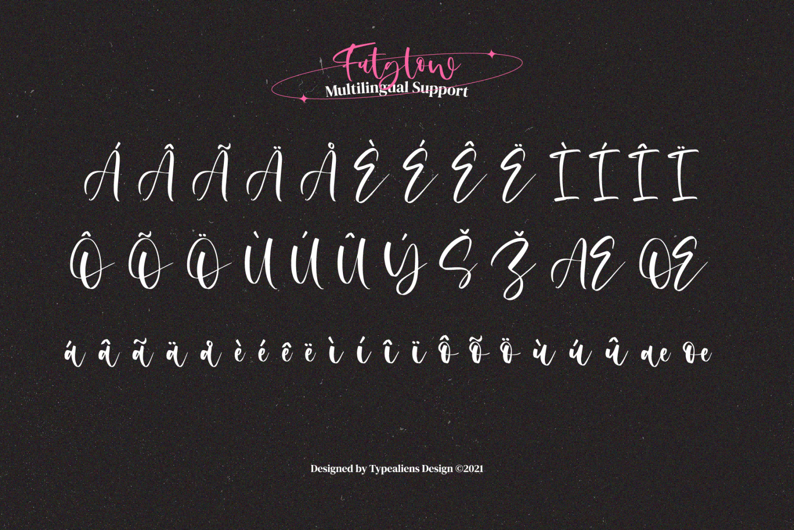 Futglow Font Futglow Font