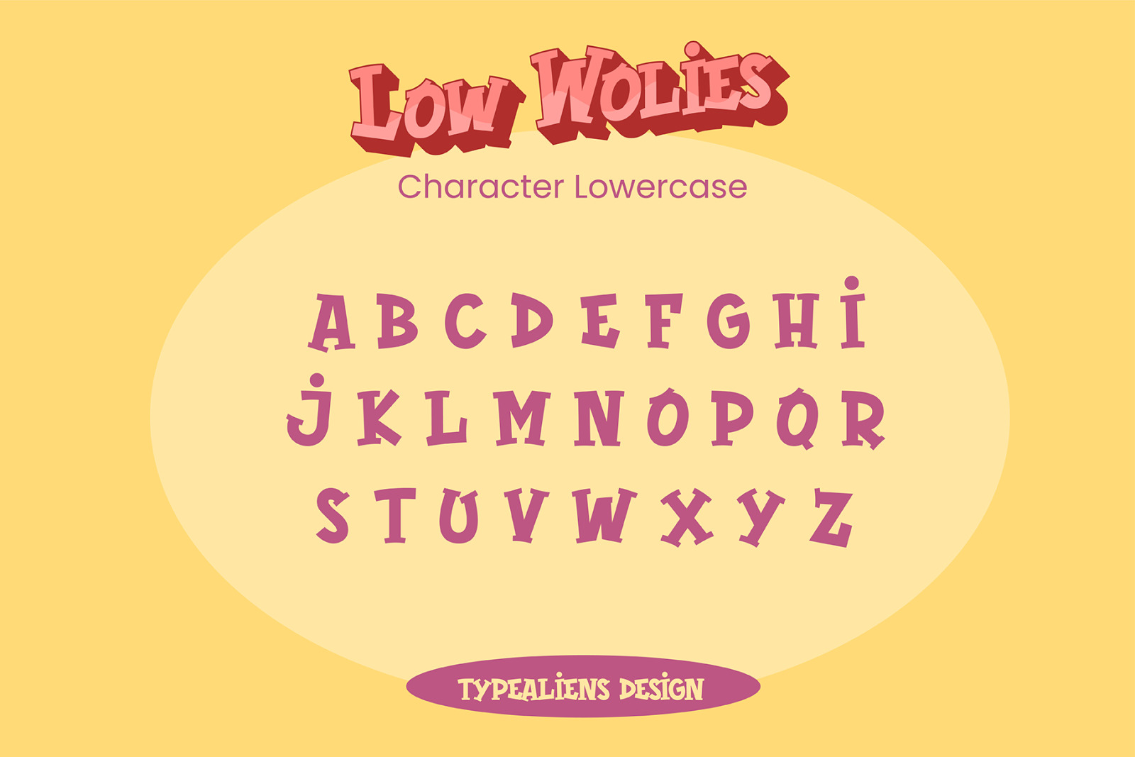 Low Wolies Font Low Wolies Font