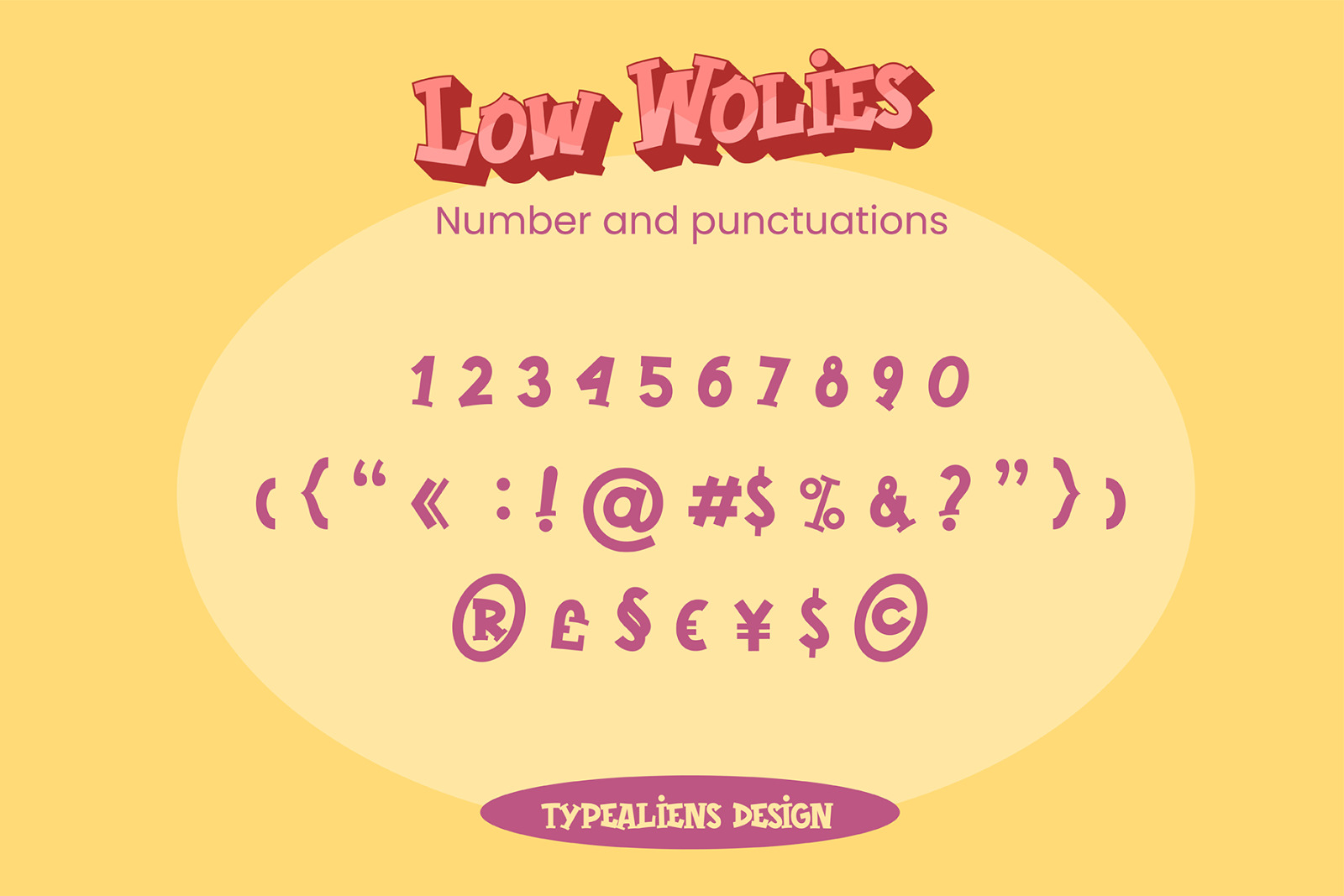 Low Wolies Font